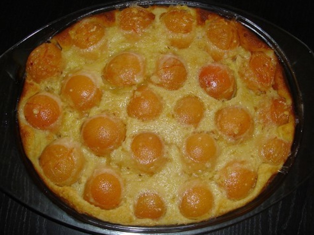 Clafoutis di albicocche