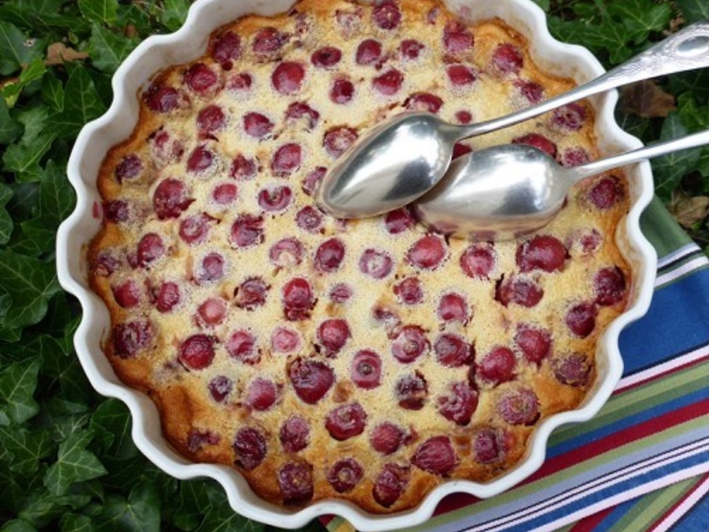 Clafoutis di ciliegie -Clafoutis aux cerises