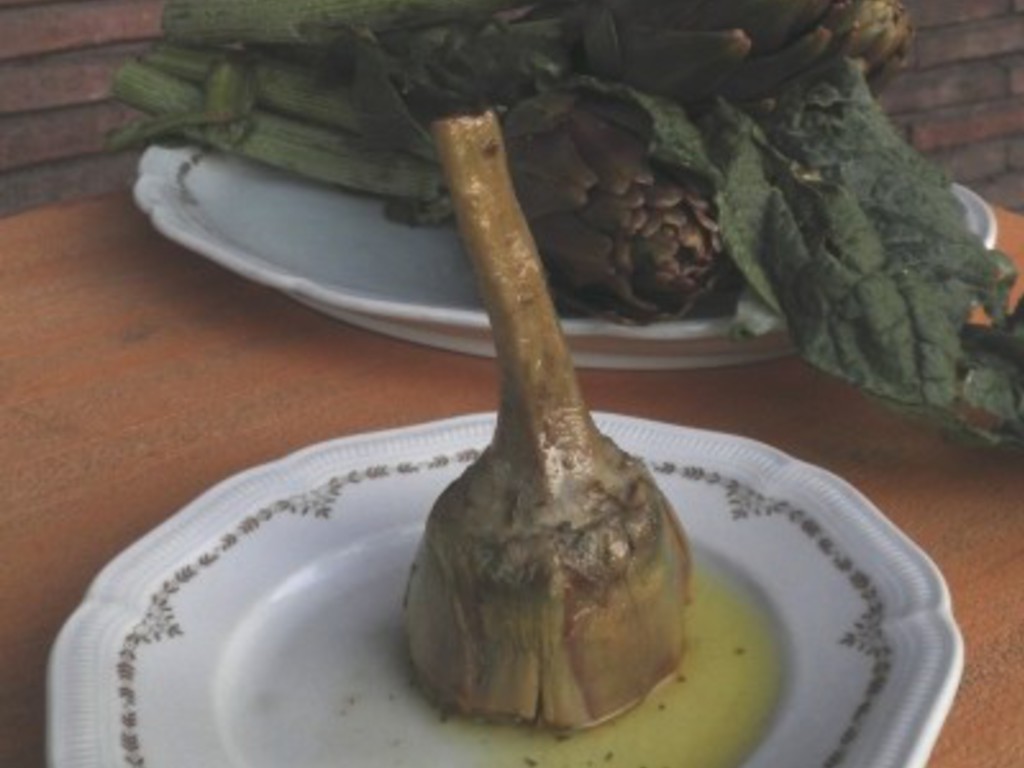 Carciofi alla romana di Checchino
