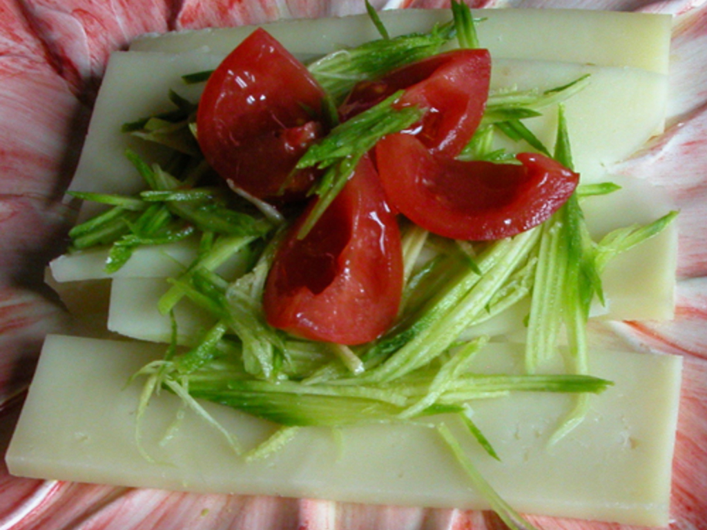 Carpaccio vegetariano