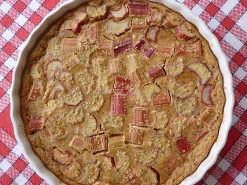 Clafoutis di rabarbaro