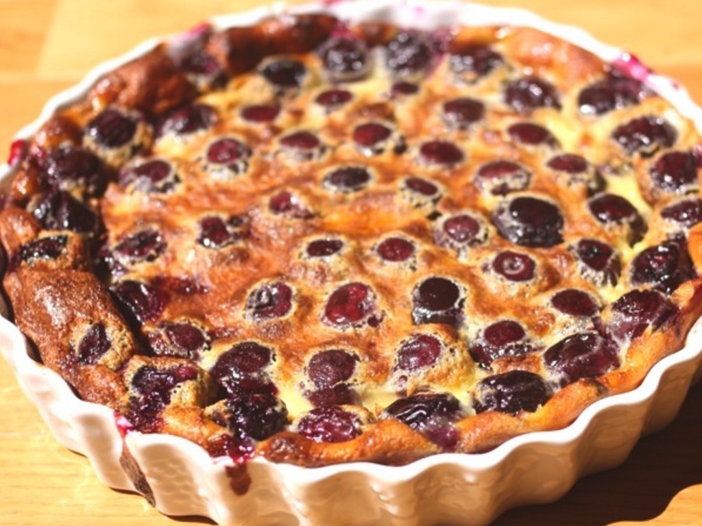 Clafoutis di uva