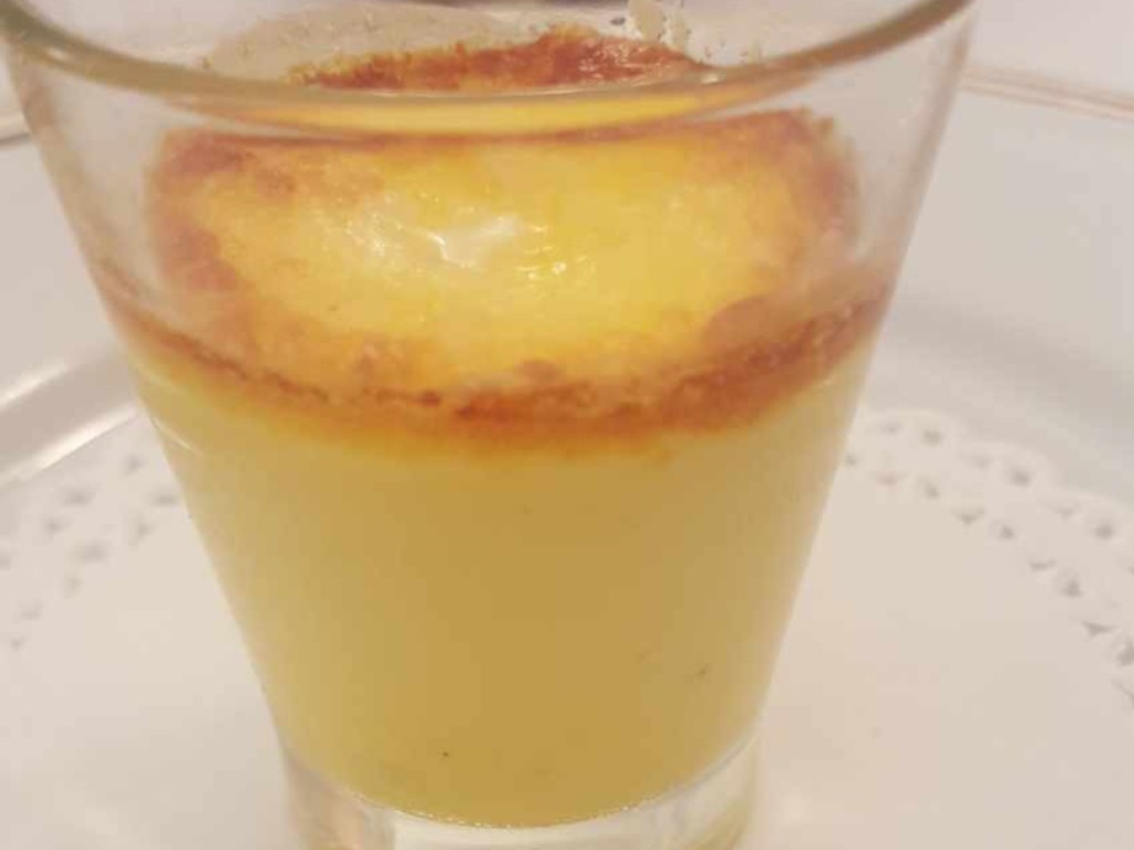 Crème brulée di Parmigiano