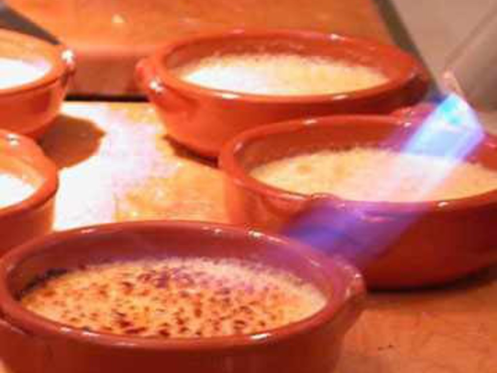 Crème bruleè di zucca