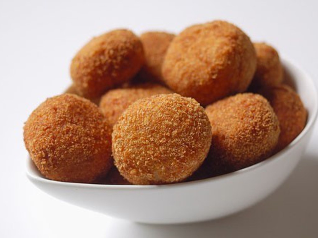 Crocchette di mais - Croquete de Milho