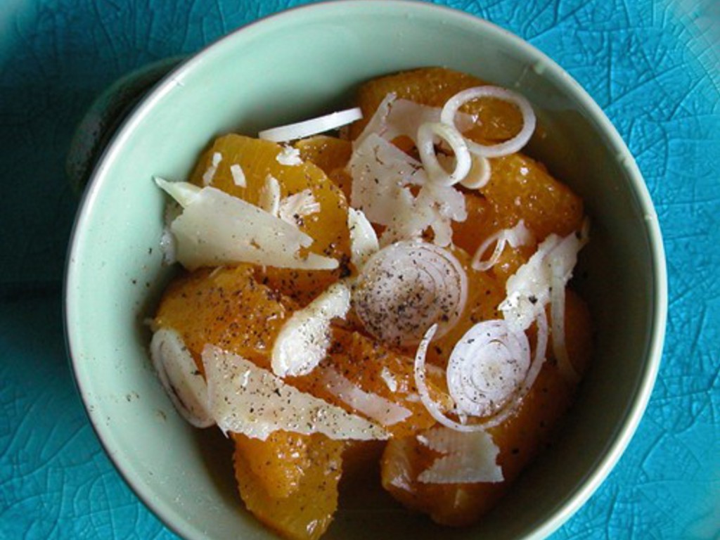 Insalata di arance e pecorino