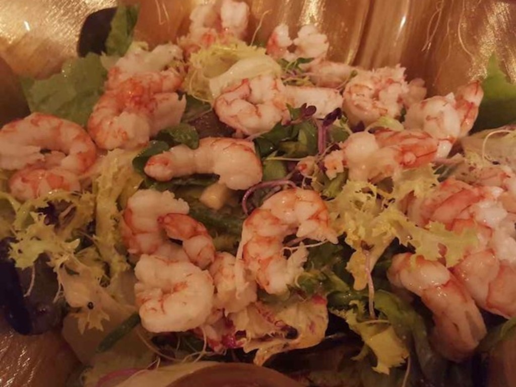 Insalata di Capodanno con gamberoni