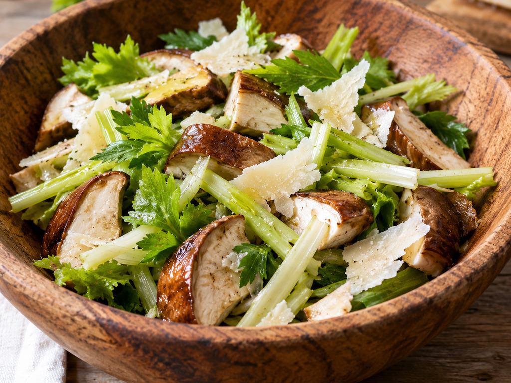 Insalata di funghi porcini