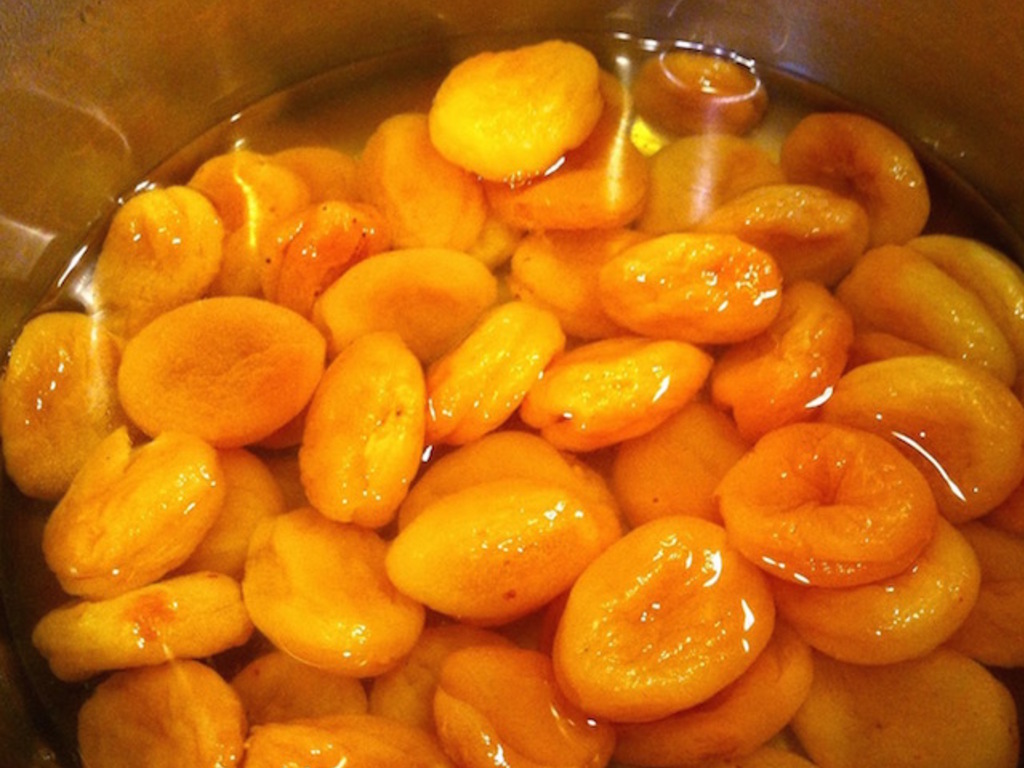 Crema di albicocche secche