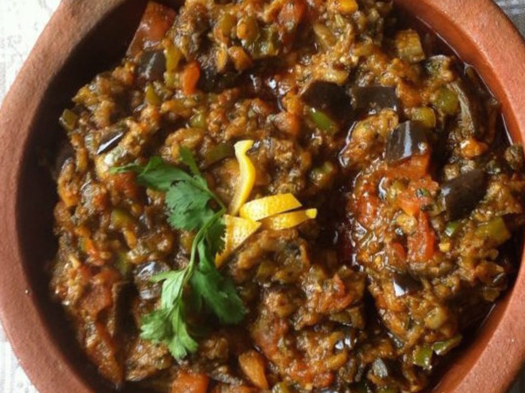 Insalata speziata di melanzane -Zaalouk