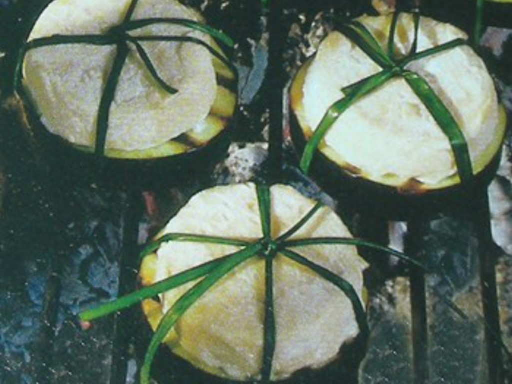 Tomini e melanzana BBQ