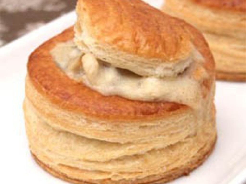 Vol au vent alla crema di tartufo