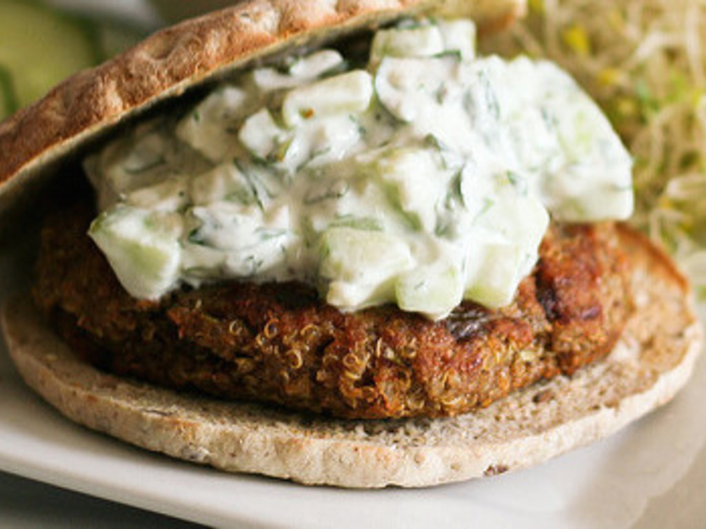 Hamburger alla crema di cetriolo