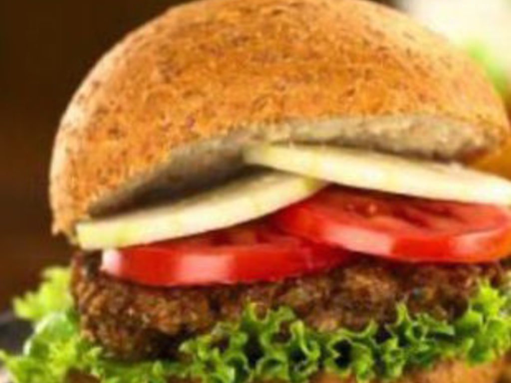 Burger vegetariano di lenticchie