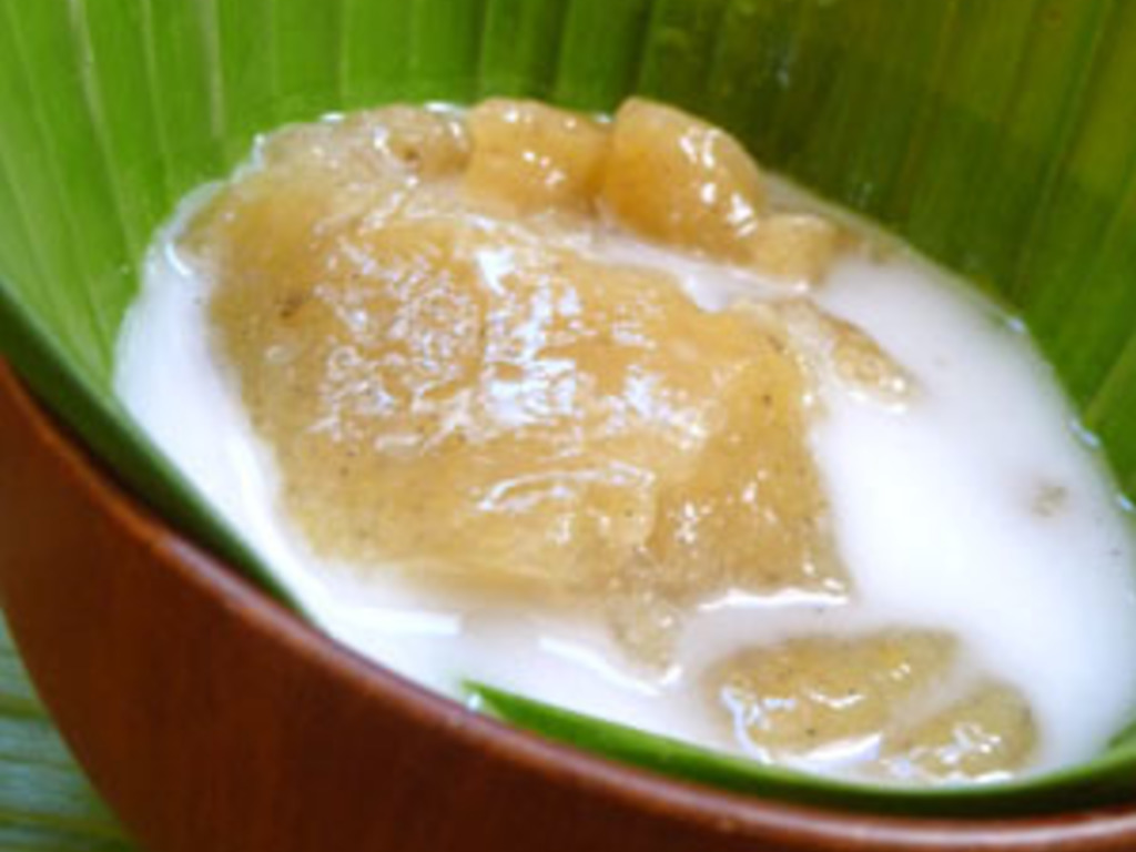 Foglie di banana farcite - Banana poe