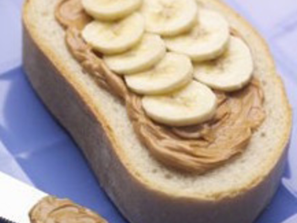 Sandwich al burro di arachidi e banana