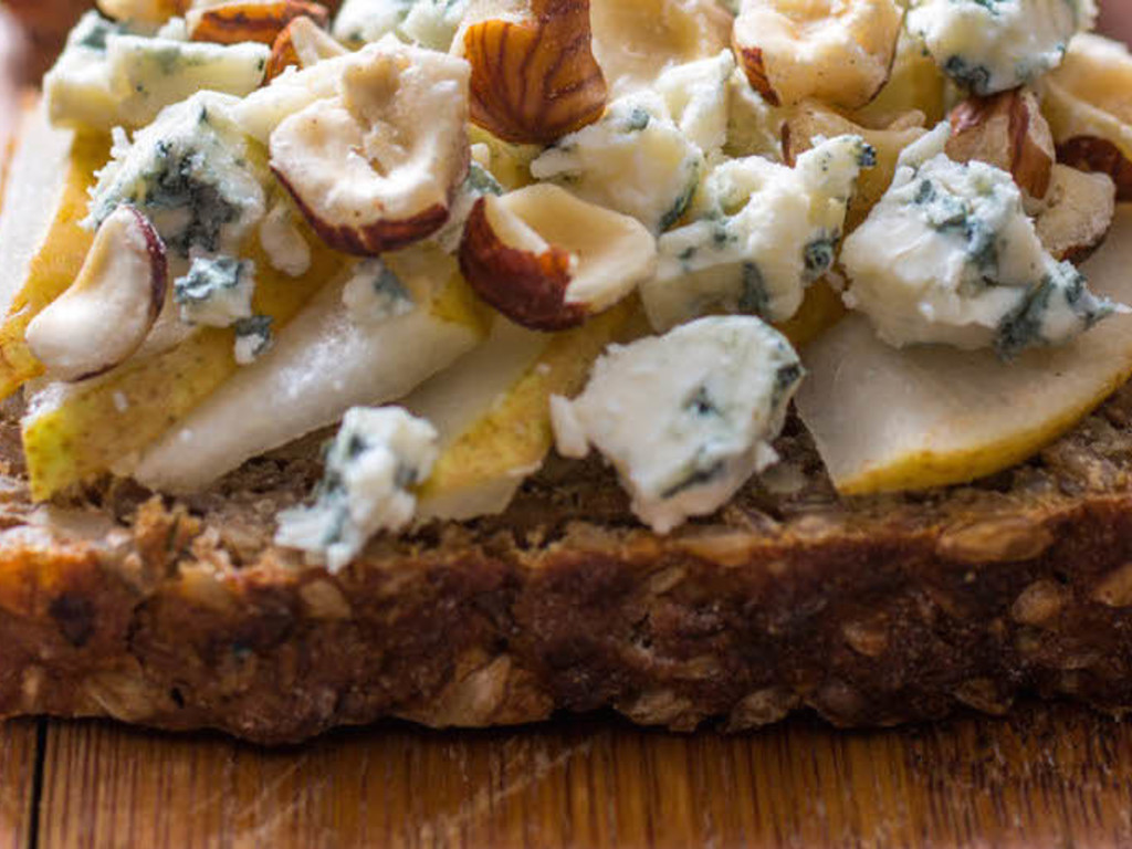 Sandwich di pere e gorgonzola