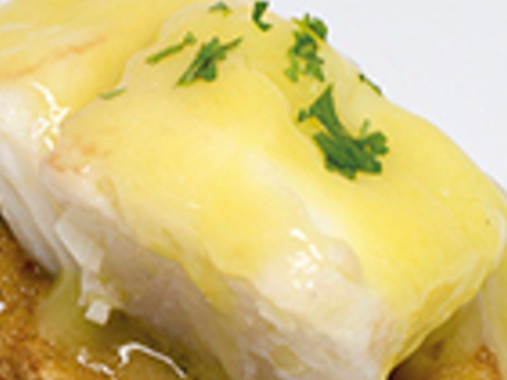 Tartina di baccalà al pil pil - Pinxto de bacalao pil pil