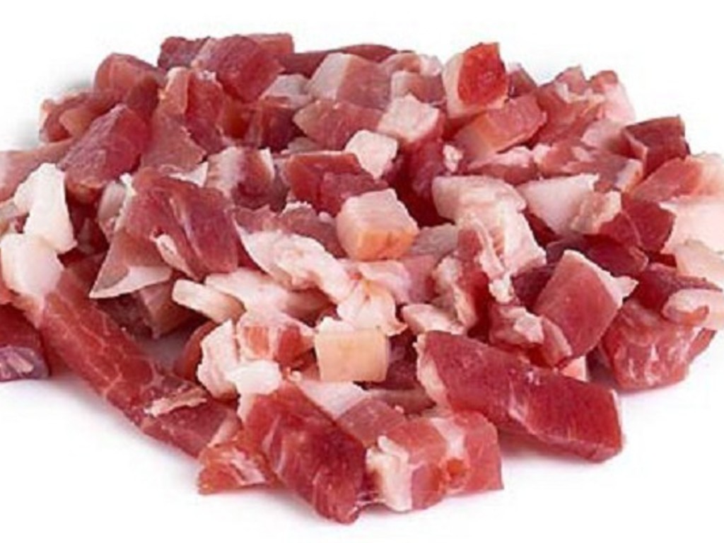 Crostini con pancetta