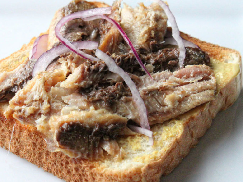 Sardines on toast