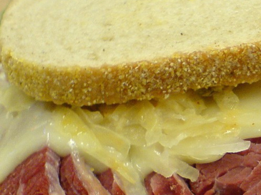 Toast Reuben