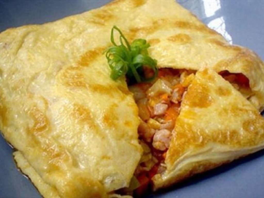 Omelette alla tailandese- Khai Yad Sai   