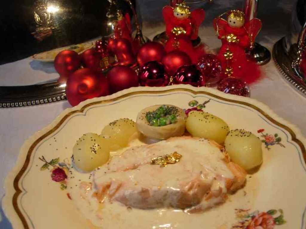 Filetti di salmone allo Champagne
