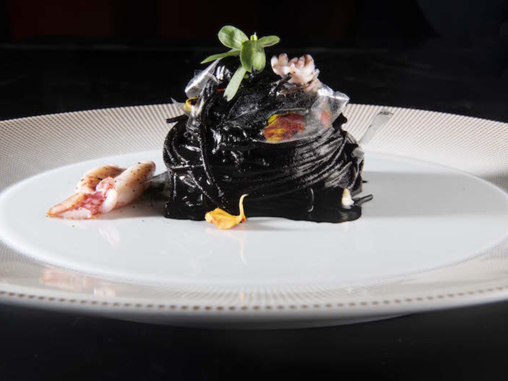 Mare di plastica - Spaghettini al nero di seppia