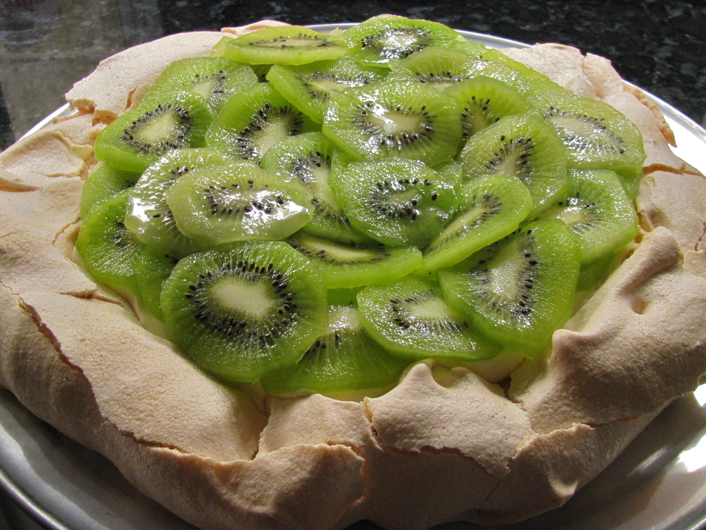 Pavlova al kiwi