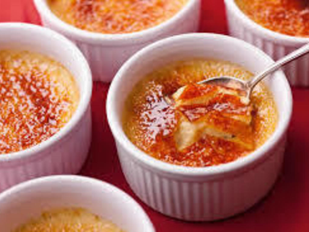 Crema caramellata e colomba