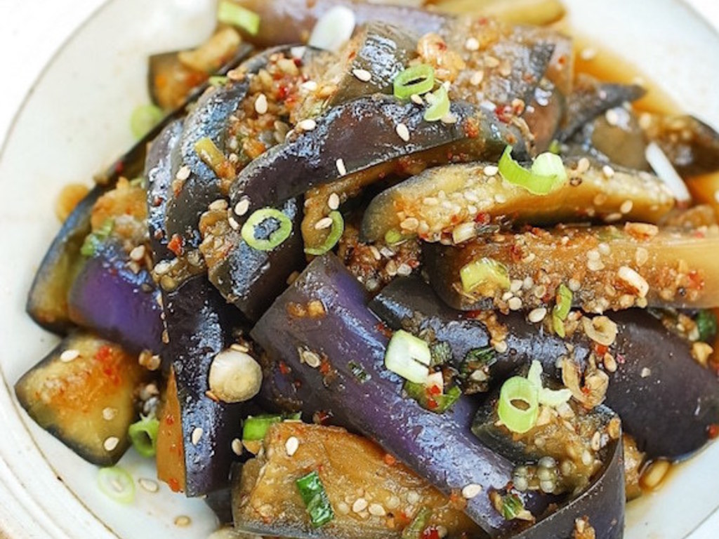 Melanzane in salsa piccante - Gaji namul 