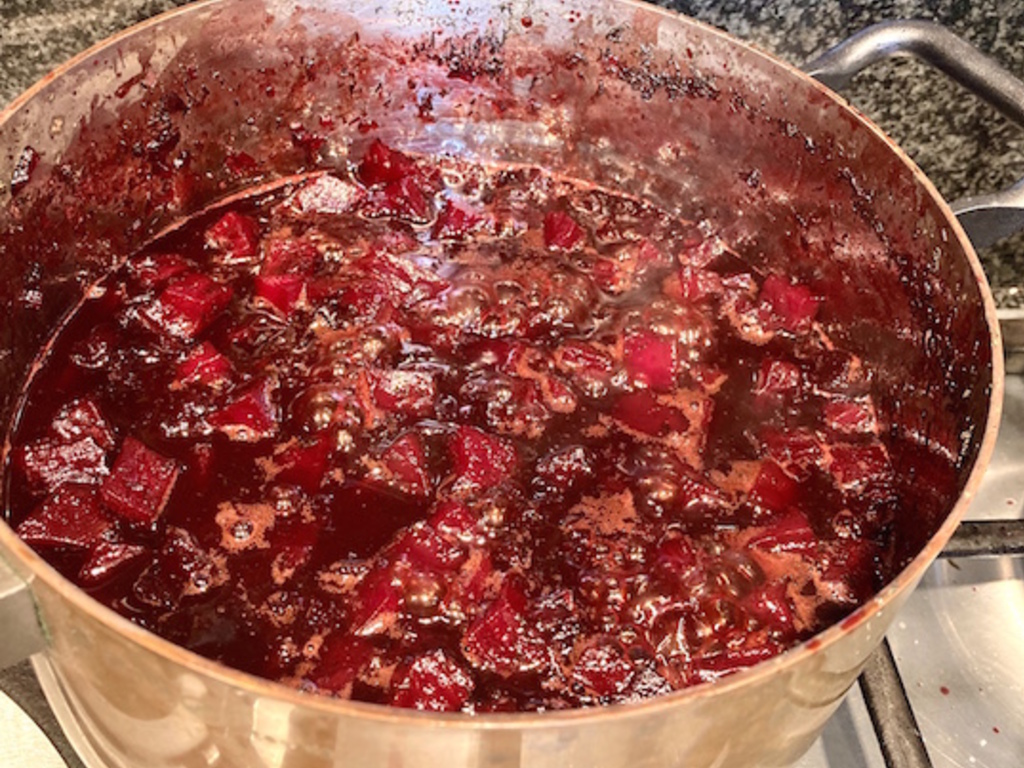 Chutney di barbabietole