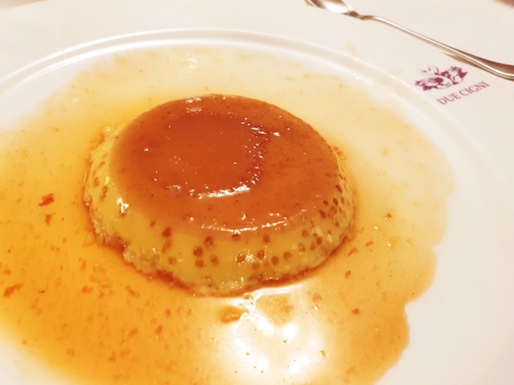 Crème caramel all’anisetta Meletti