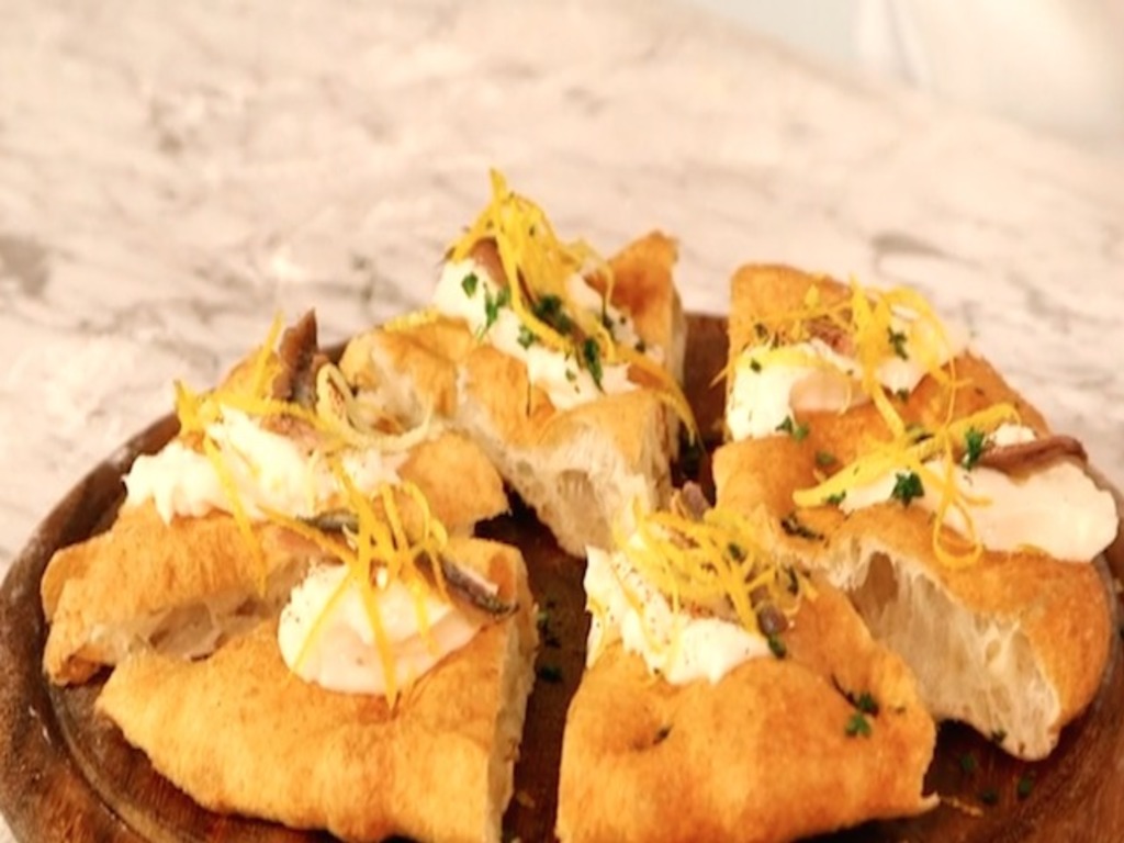 Pizzette fritte al Grana Padano