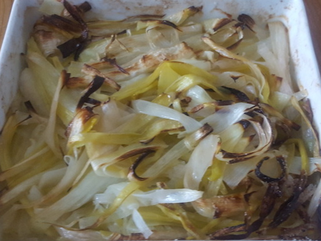 Porri al forno