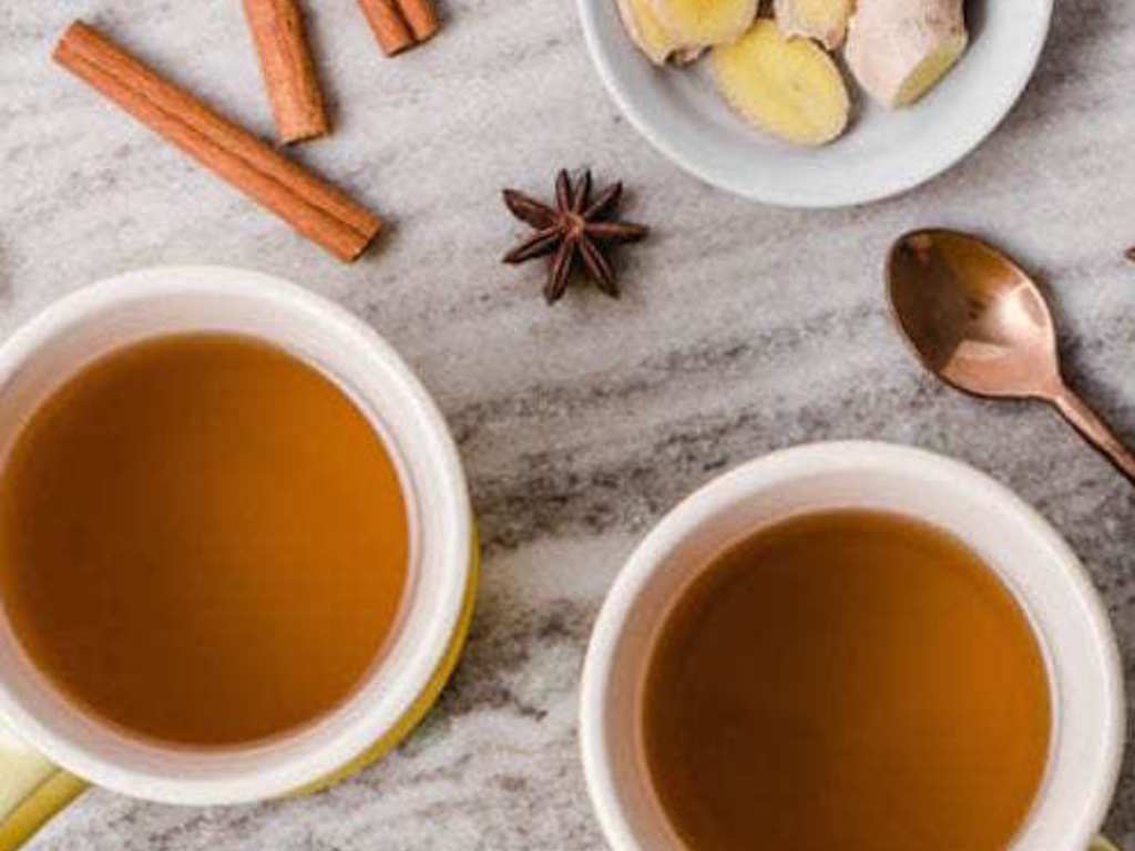 Tisana allo zenzero e spezie  varie