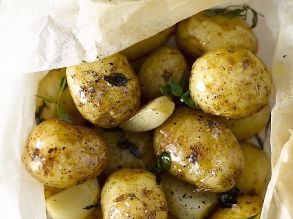 Patate novelle al cartoccio