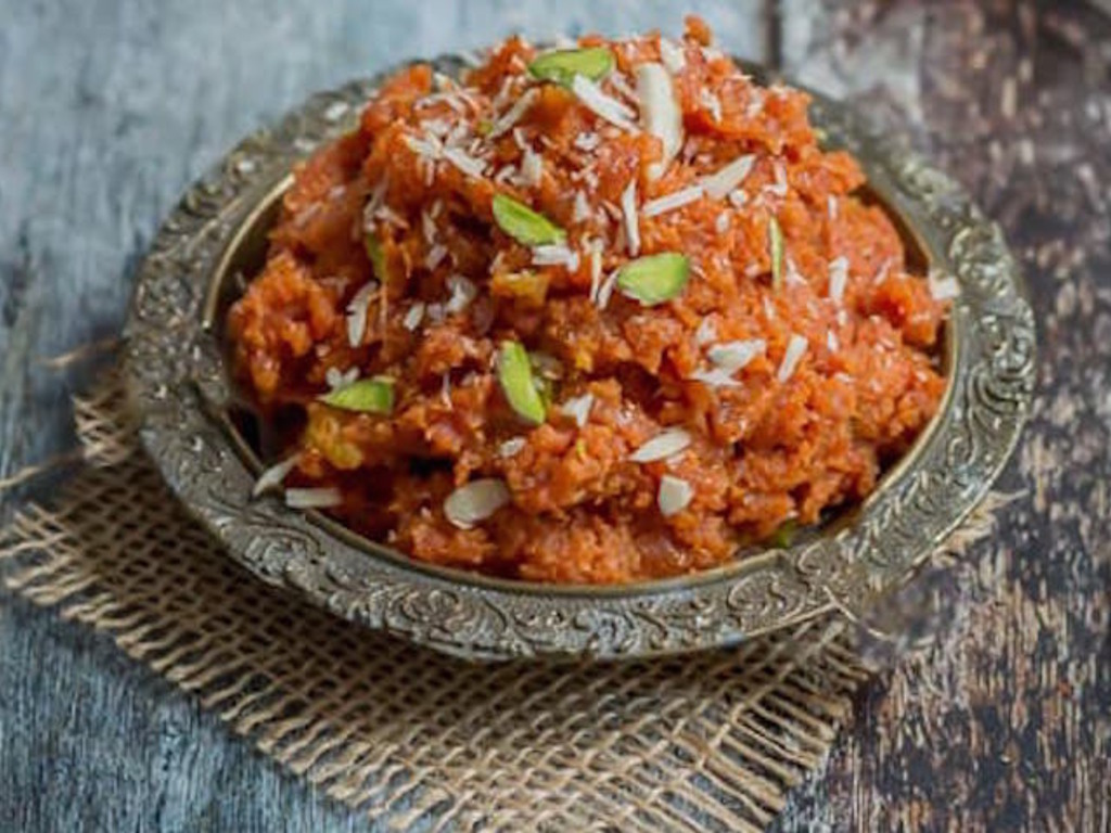 Budino di carote e cardamomo - Gajar ka halwa