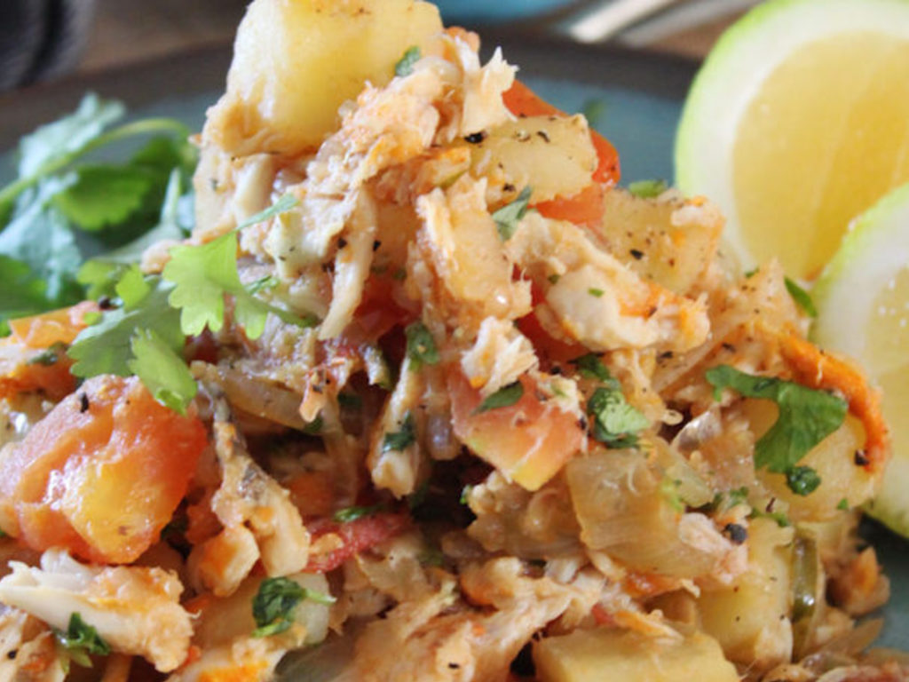 Smoorsnoek - Insalata di pesce affumicato
