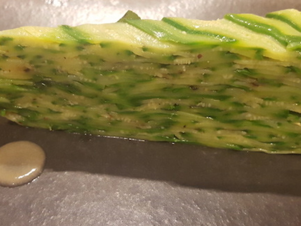 Torta di zucchine vegana