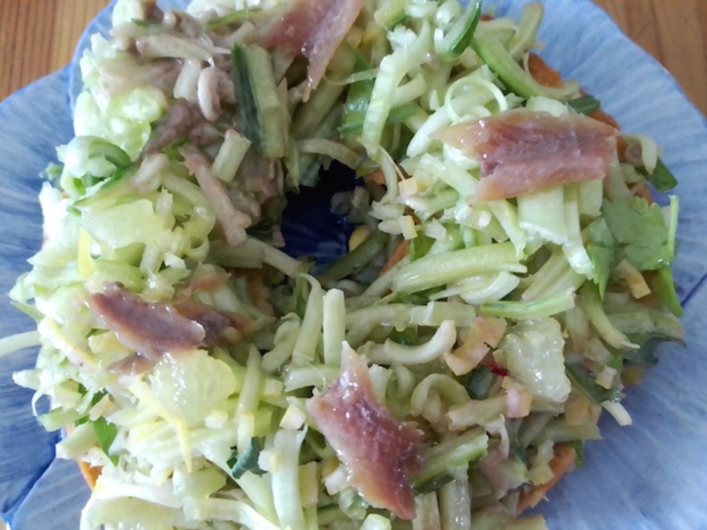 Frisella con puntarelle