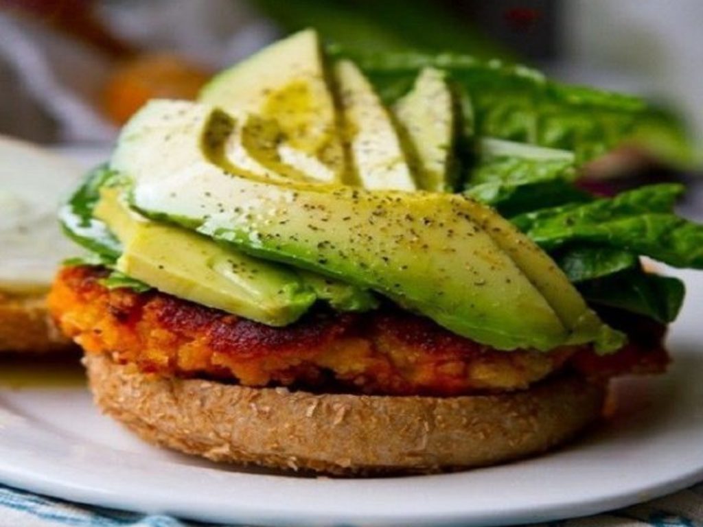 Burger all' avocado