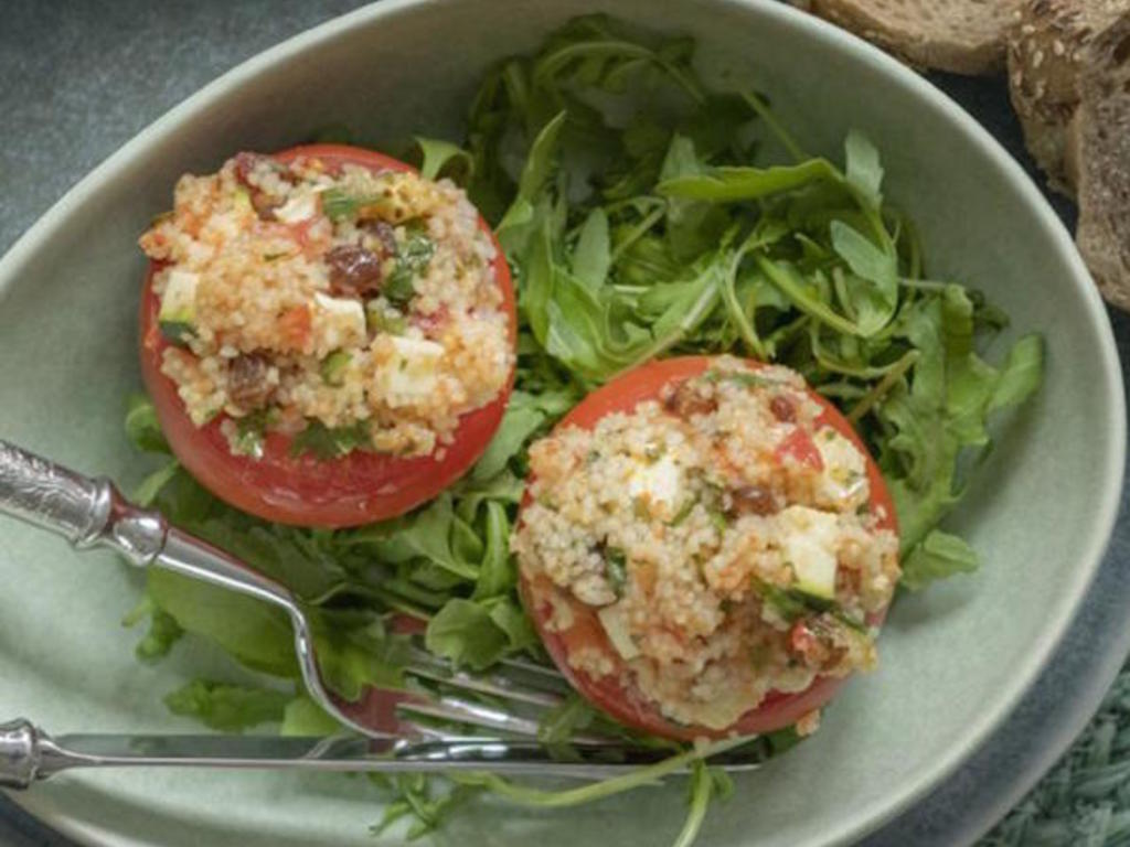 Pomodori ripieni di panzanella
