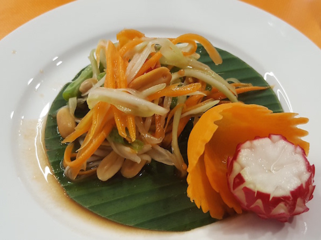 Insalata di papaya verde - Som tam thai