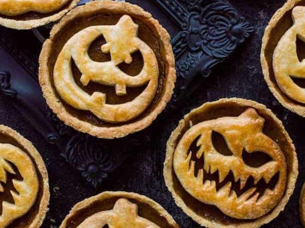 Mini Pie di cioccolato Halloween