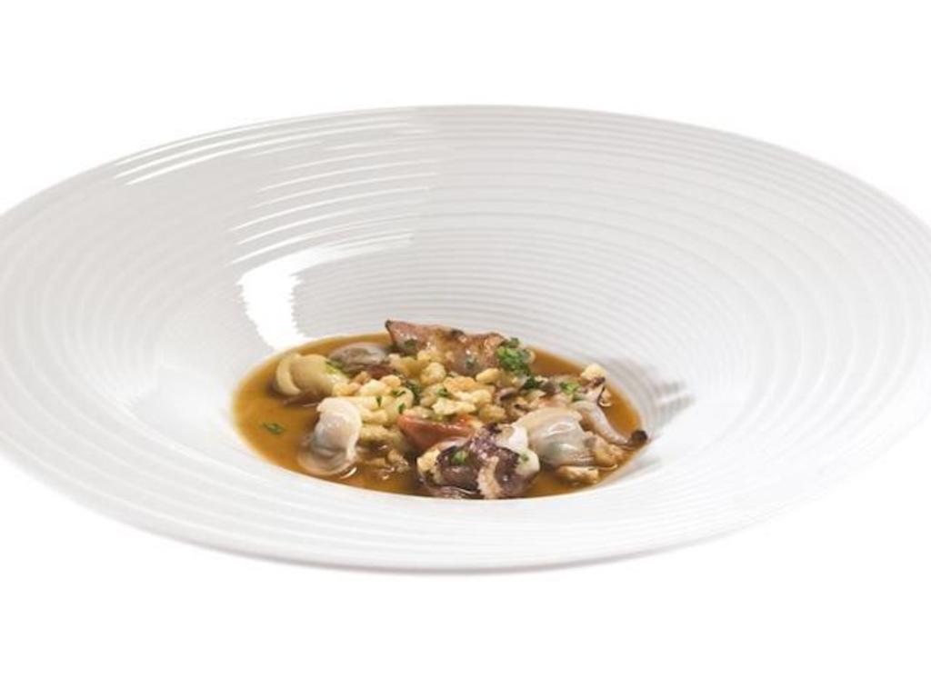 Minestra di brodetto, mulloscata e cavatelli