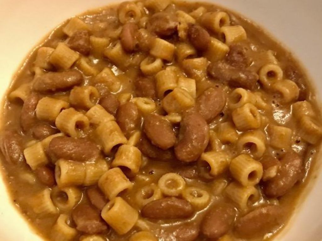 Pasta e fagioli alla triestina - Pasta e fasoi