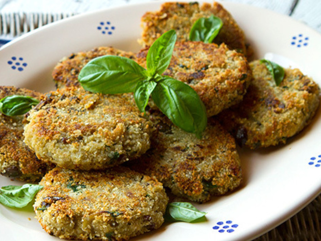 Burger di melanzane