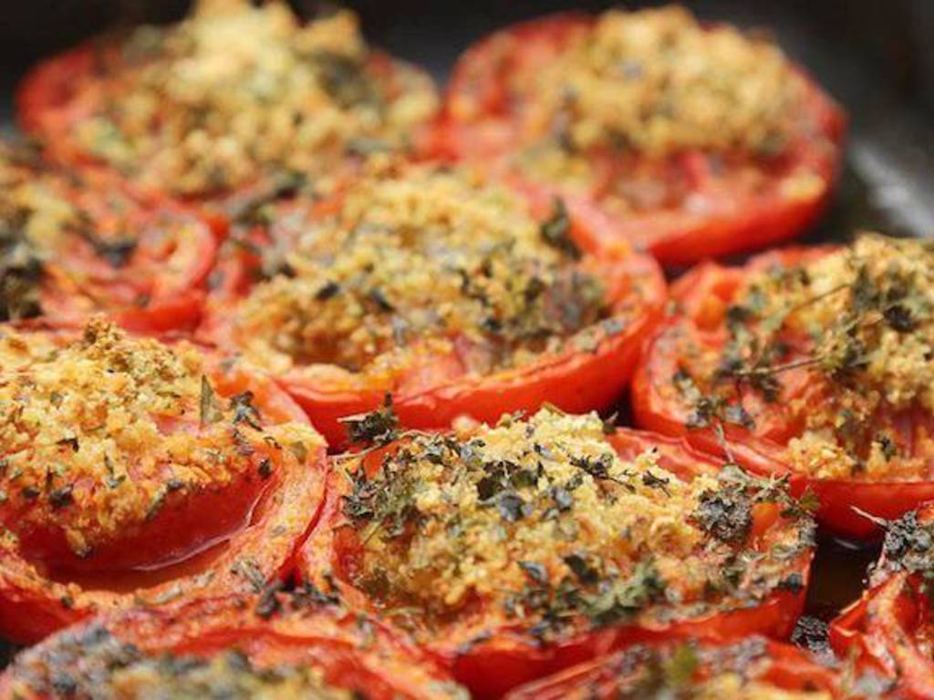 Pomodori ripieni al gratin