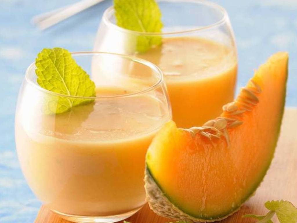 Gazpacho di cetriolo e melone